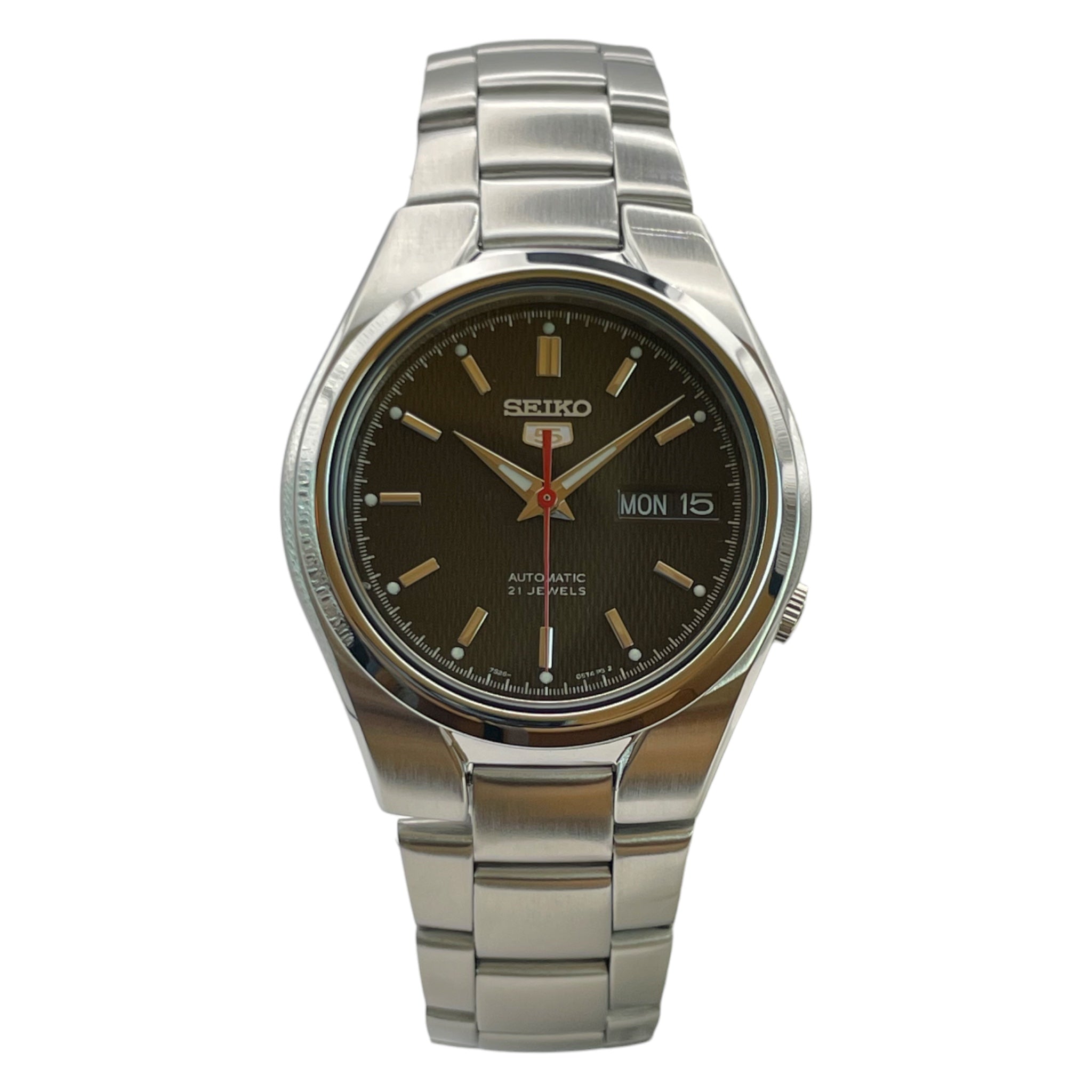 Seiko Watch 5 SNK607K1 Strukturiertes Schwarz