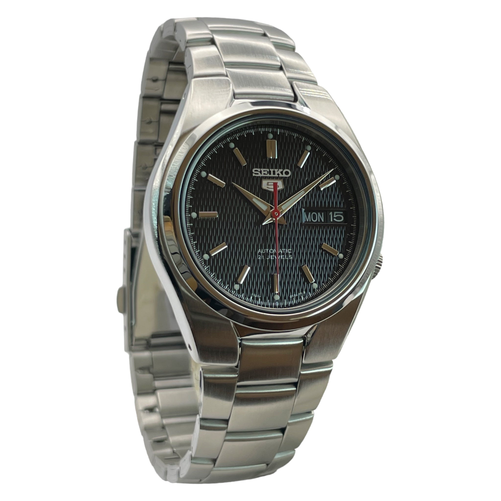 Seiko Watch 5 SNK607K1 Strukturiertes Schwarz