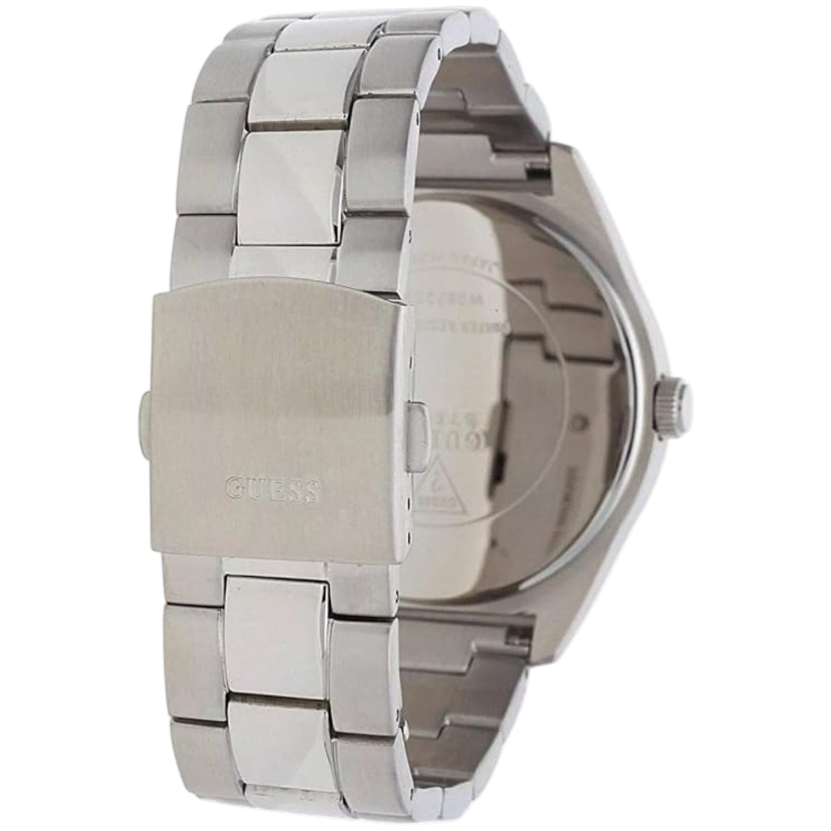 Reloj Guess Steel W0872G1 Hombre Negro Plateado