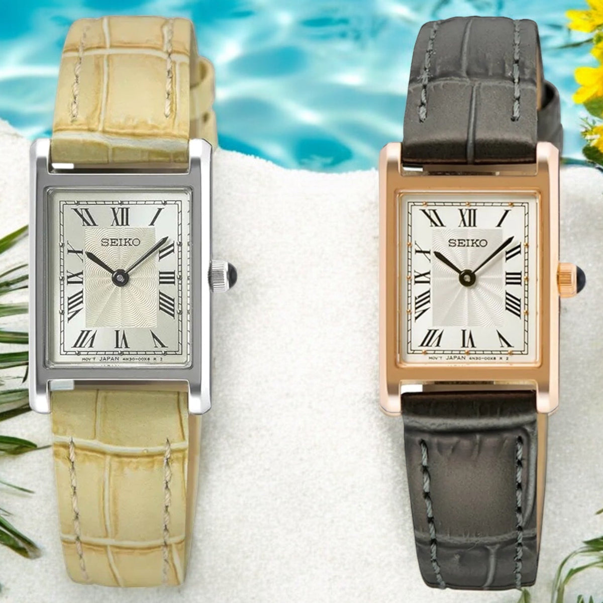 New Seiko Essentials: a scent of summer with the SWR095P1 and SWR096P1