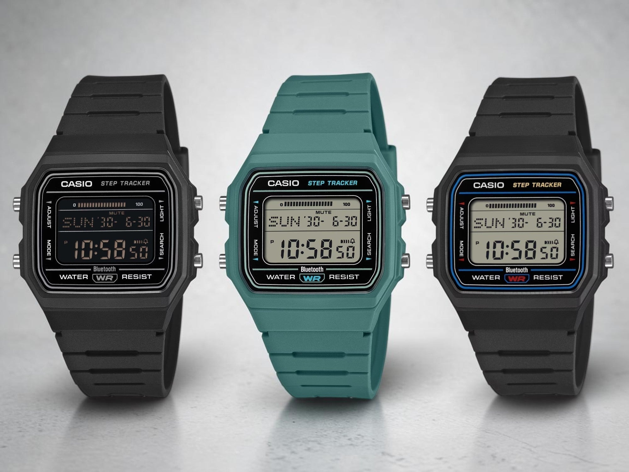 Casio F-B100W - la montre digitale culte fait son retour connecté