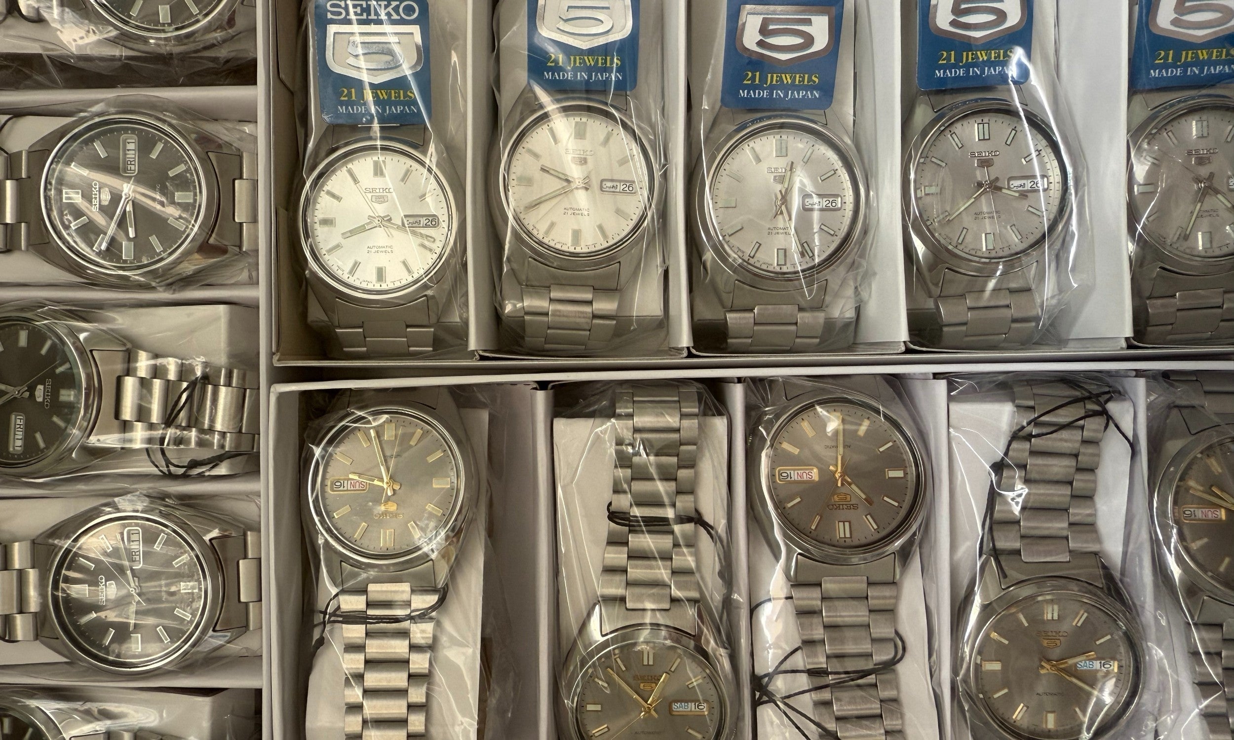 Vente en gros et B2B de montres Seiko chez PSB Watches