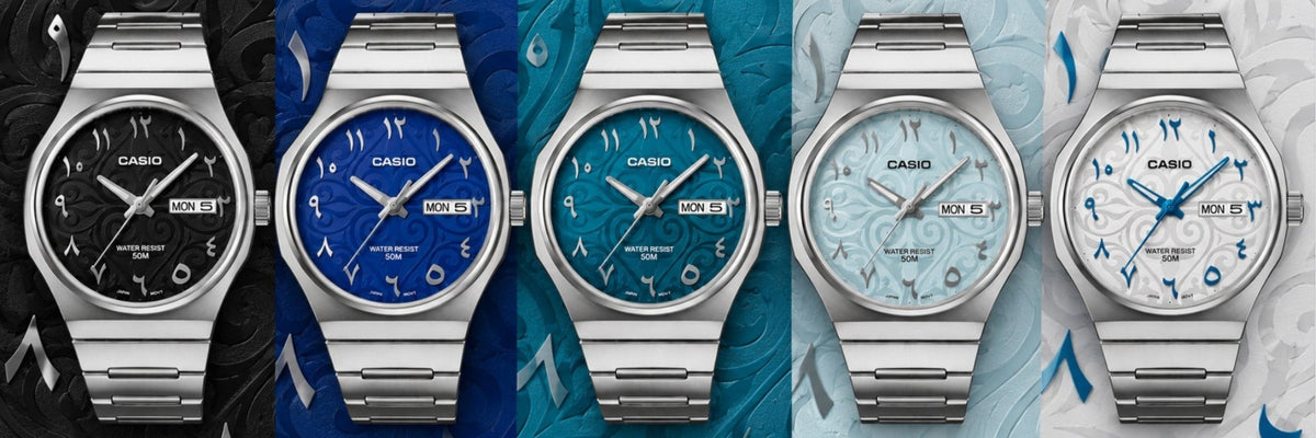Montres Casio Arabic Dial