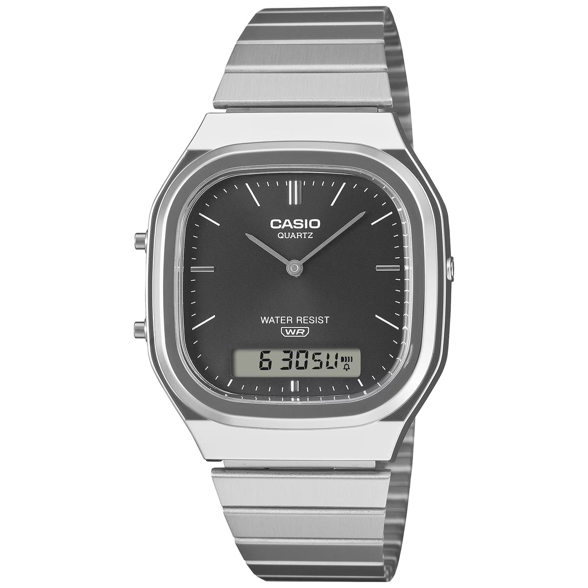 Montre Casio Vintage AQ-240E-1A Analogique / Digitale Noir Mixte