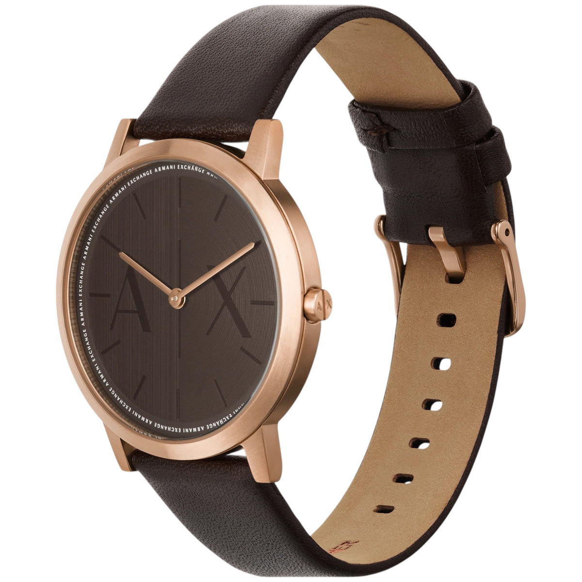 Orologio Armani Exchange AX2873 Uomo Marrone Rosa