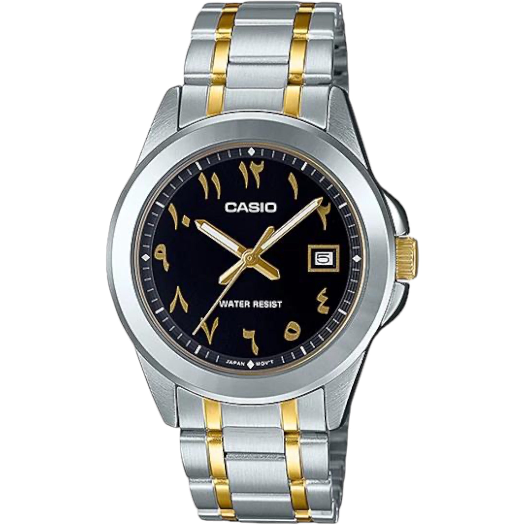 Casio Arabic Dial Men's Watch MTP-1215SG-1B3