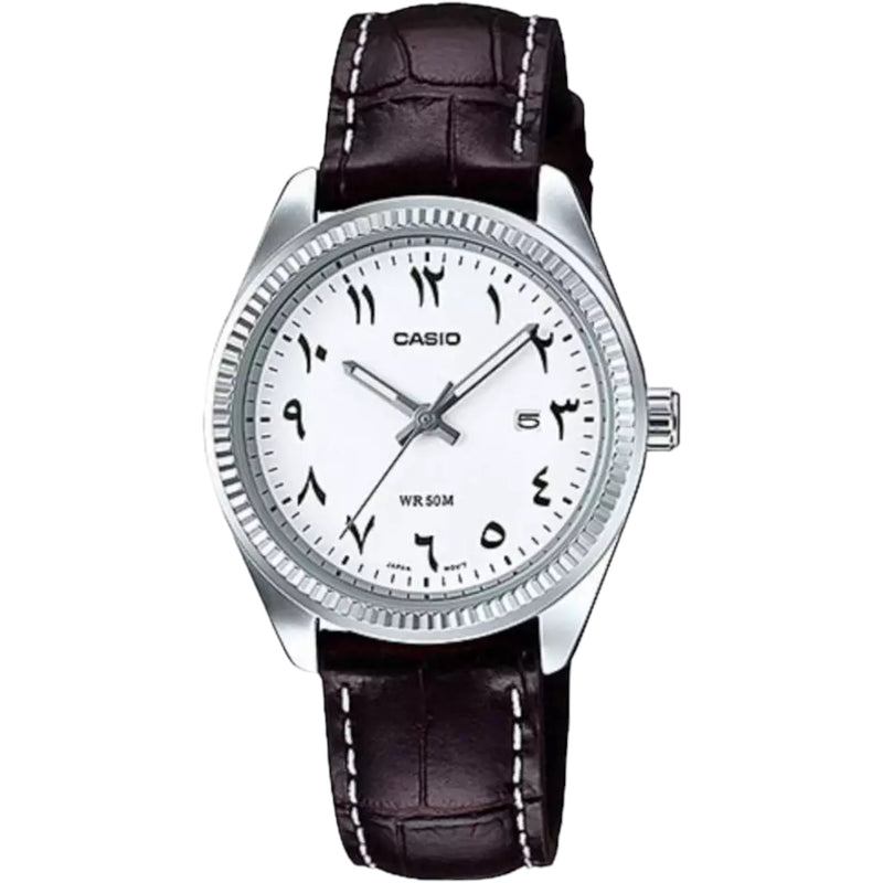 Casio Arabic Dial Women's Watch LTP-1302L-7B3 White