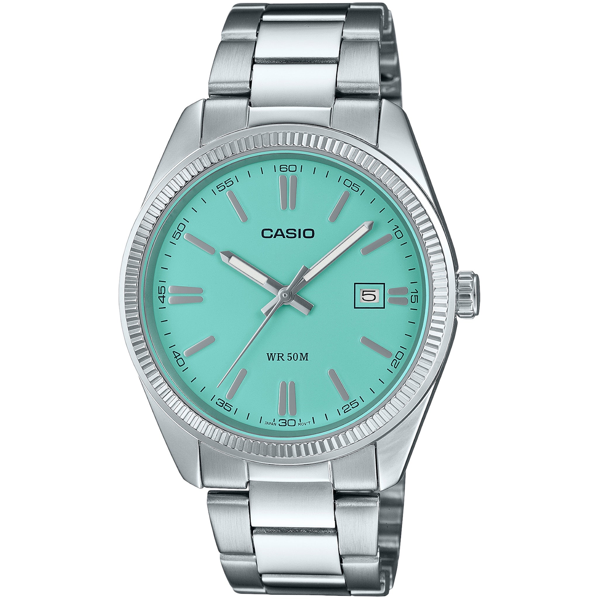 Casio Men's Watch MTP-1302PD-2A2 Turquoise Blue