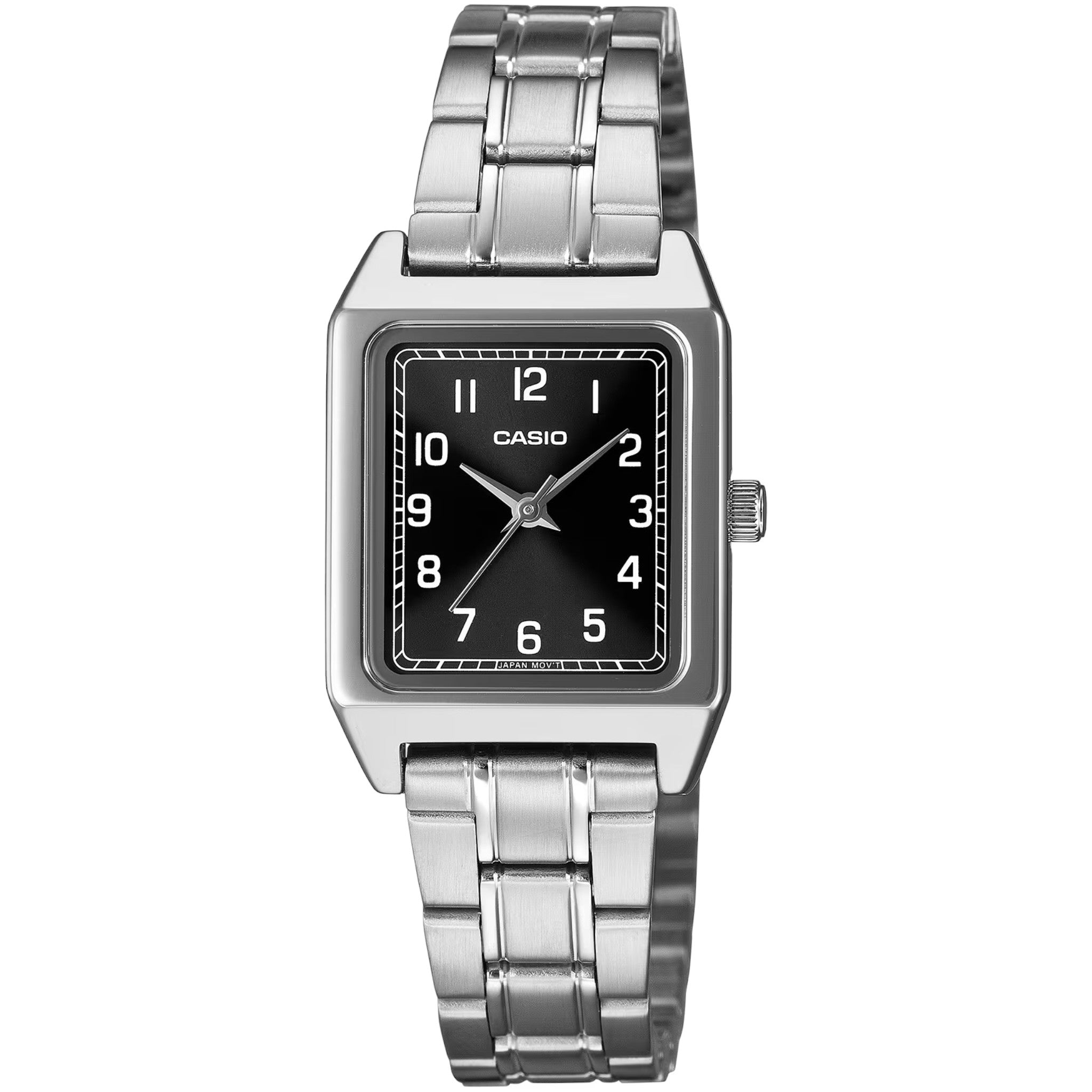 Montre Casio Femme LTP-B150DA-1B Quartz Analogique Argent Noir