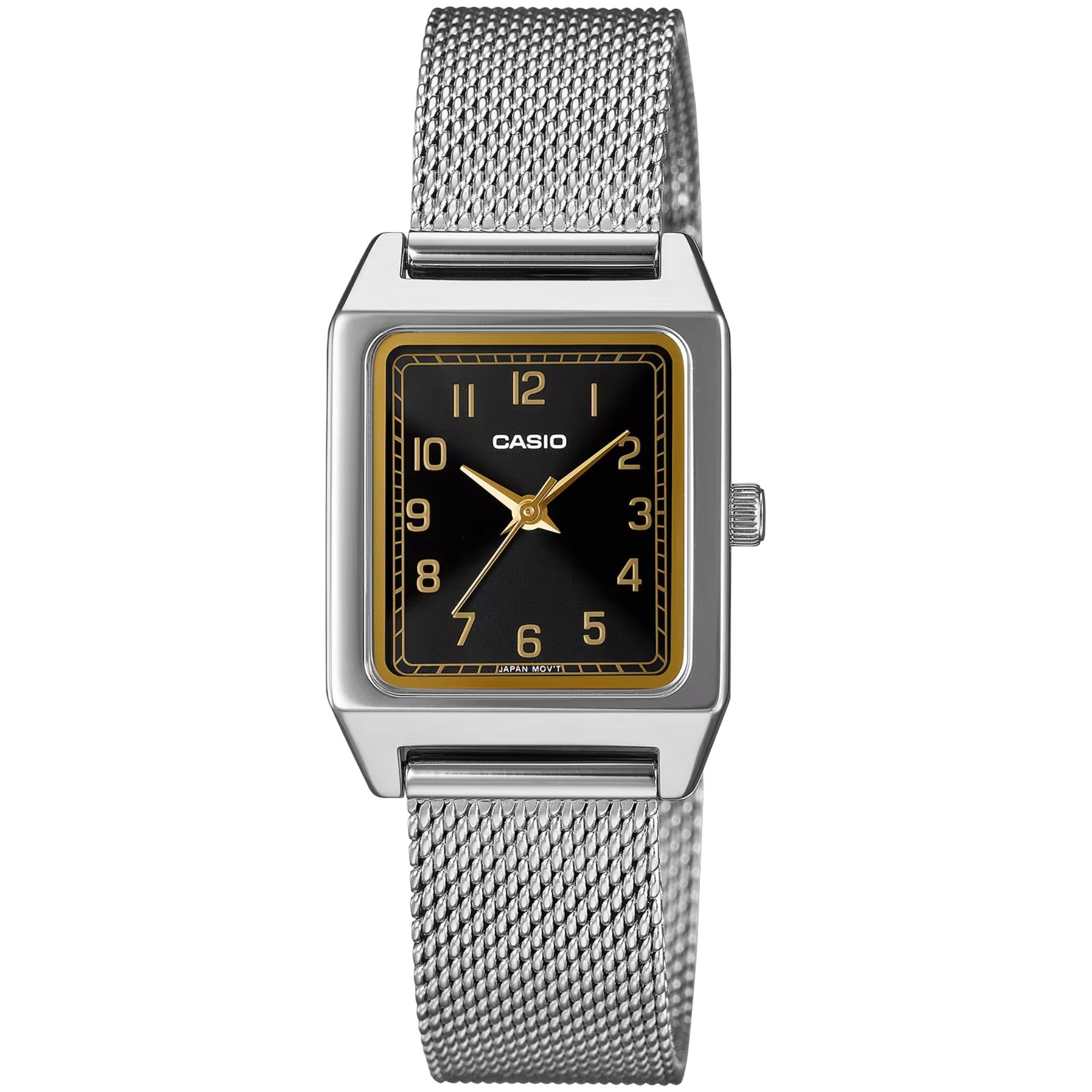 Montre Casio Femme LTP-B150M-1B Quartz Analogique Argent Noir