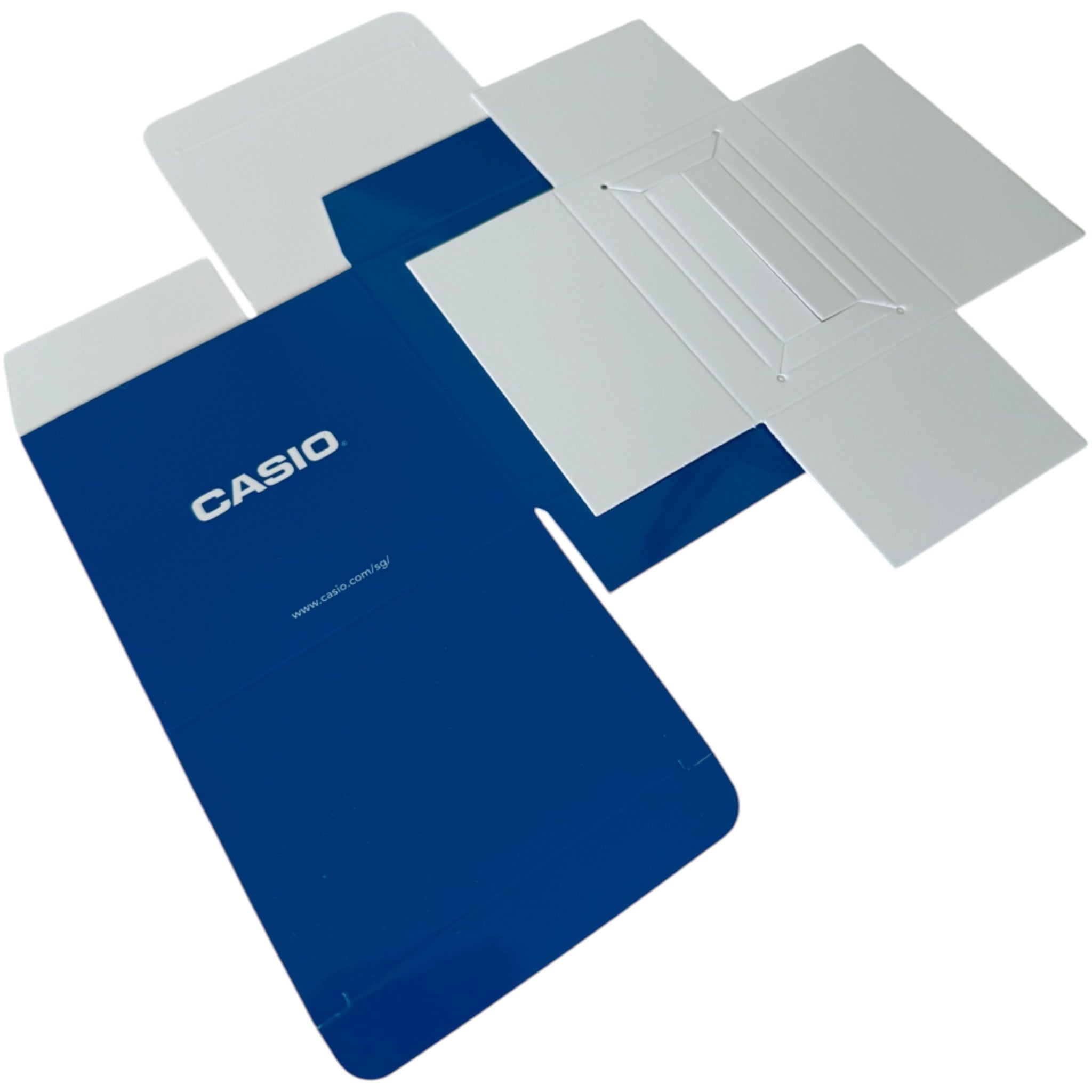 Casio-Uhrenbox aus Pappe
