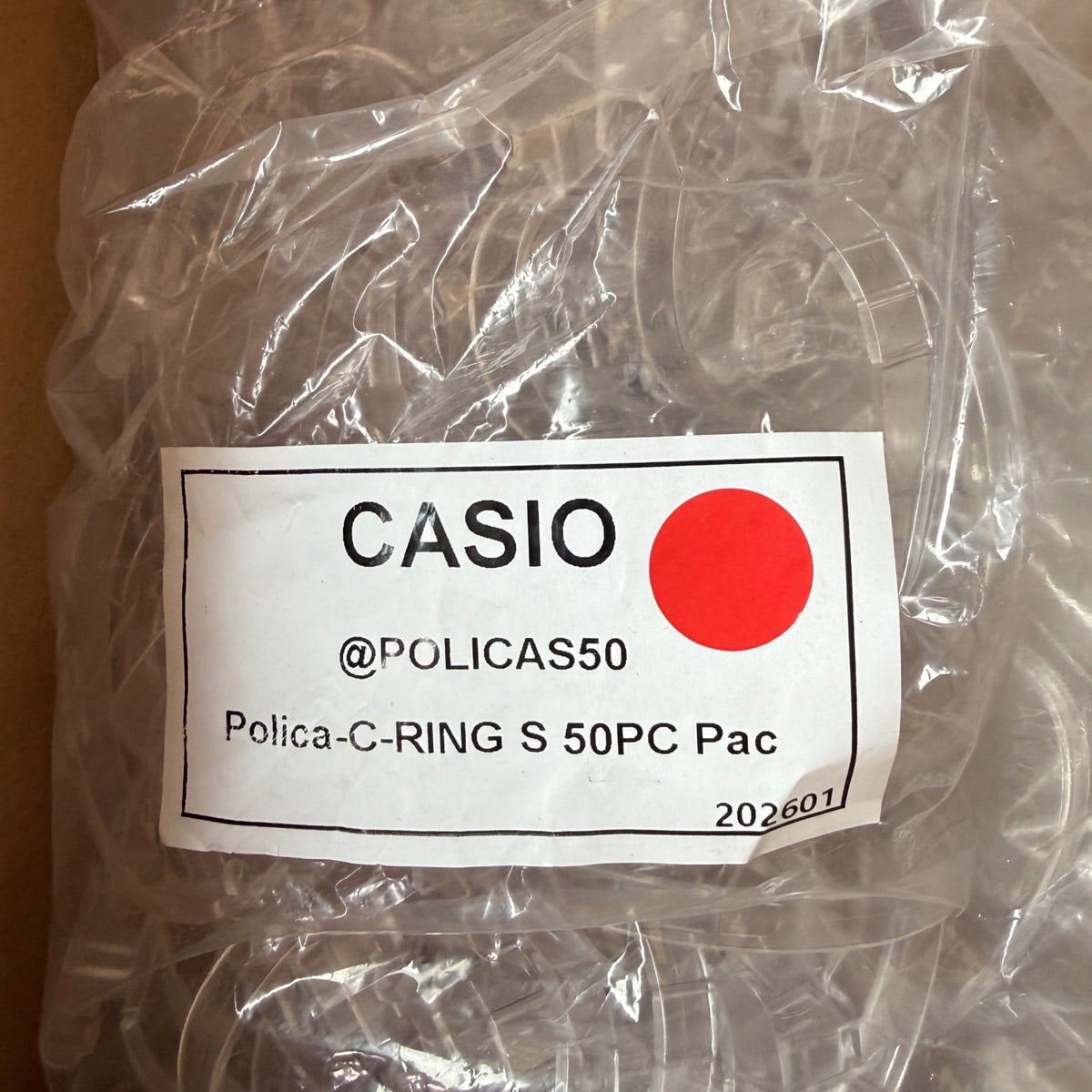 Halter für Casio Uhrenständer POLICAS50 Transparent
