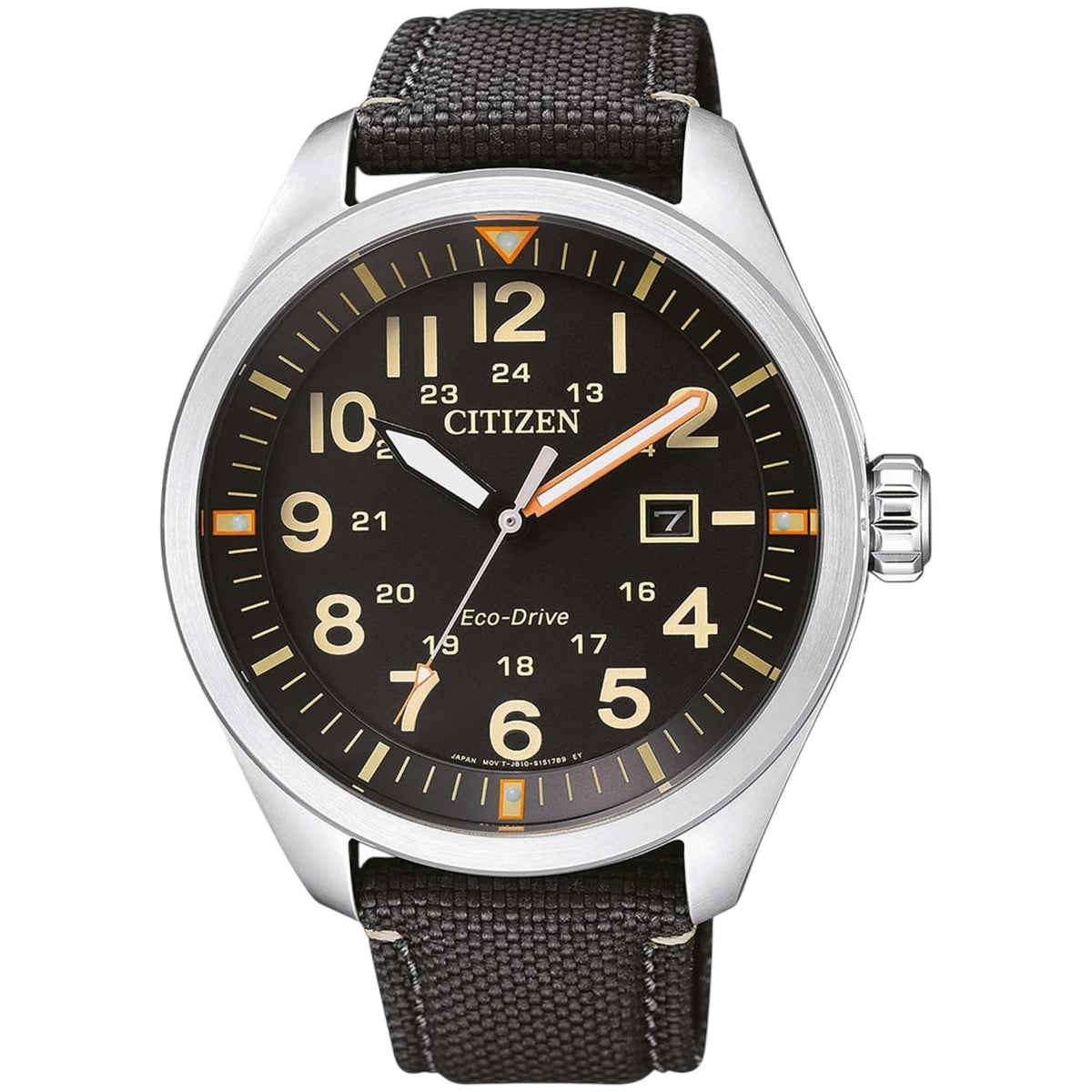 Orologio Citizen Eco-Drive AW5000-24E da uomo nero