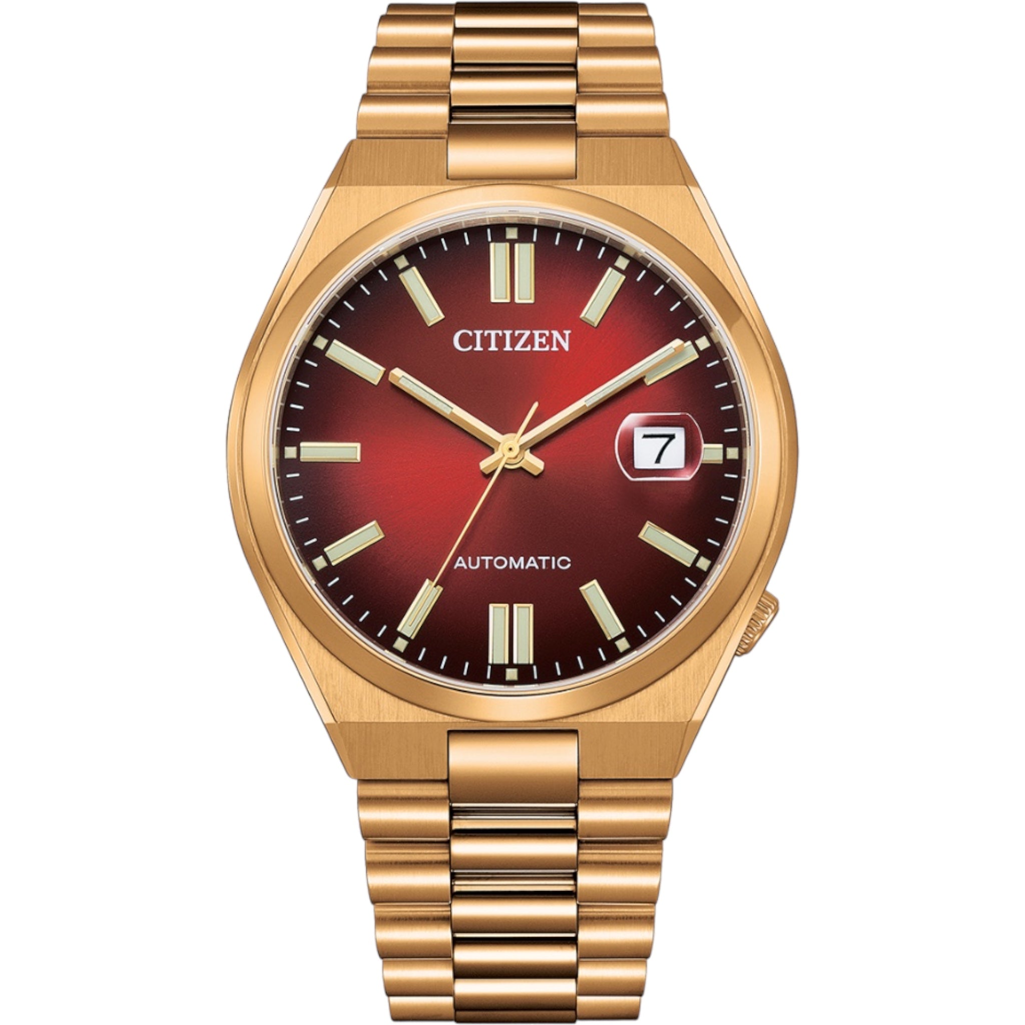 Citizen Tsuyosa red and gold watch NJ0153-82X