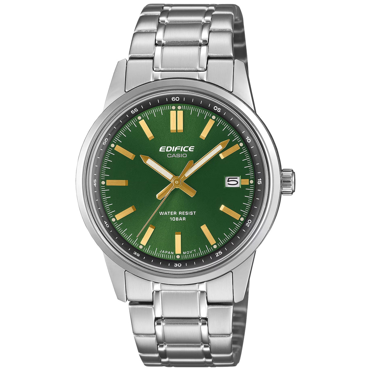 Montre Casio Edifice EFR-109D-3A Ronde Vert Homme