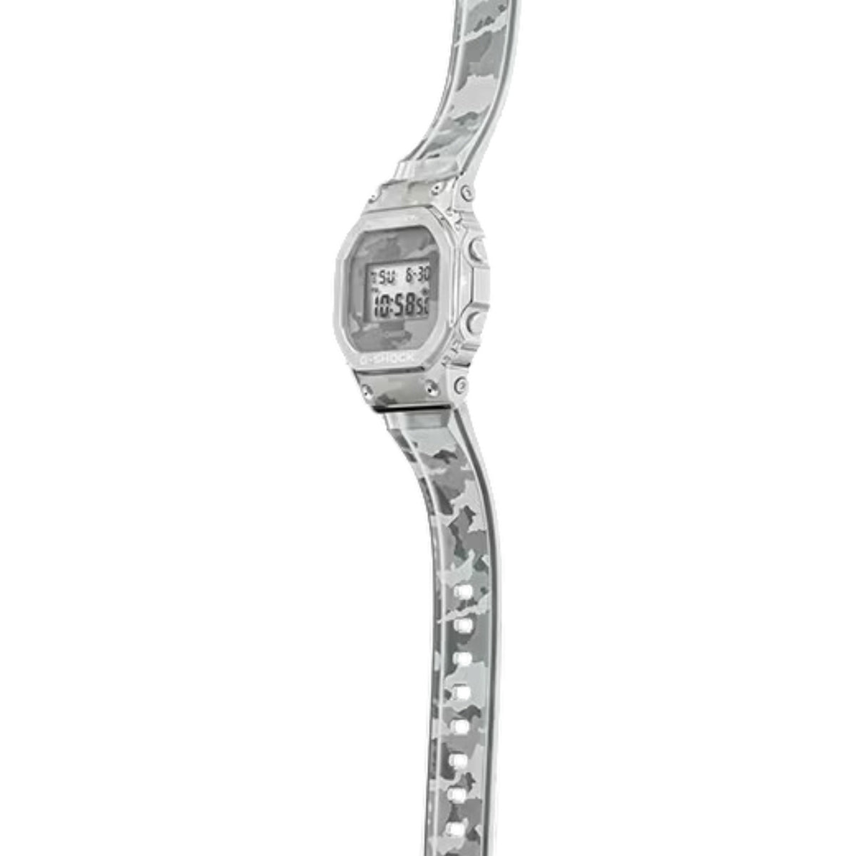 Relógio Casio G-Shock GM-5600SCM-1 Homem Camuflagem Transparente