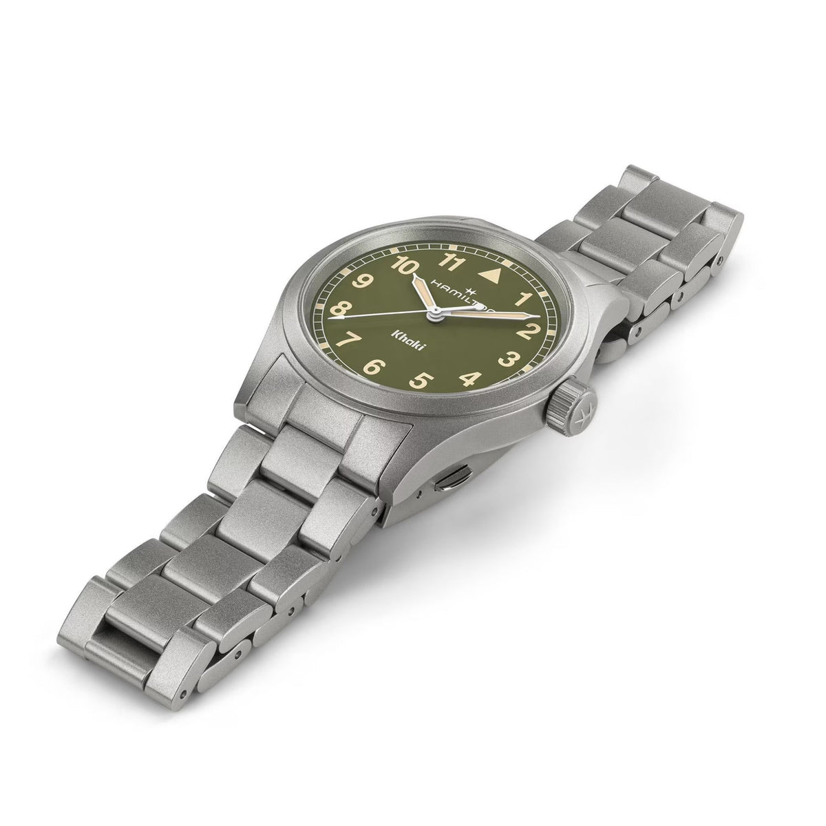 Montre Hamilton Khaki Field Automatique H69401160 Homme Vert