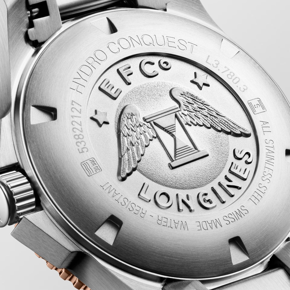 Longines HydroConquest L3.780.3.78.6 Men's Watch Grey