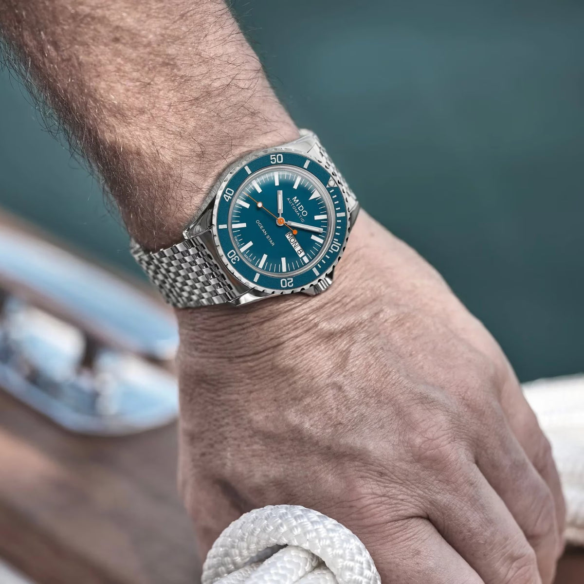 Montre Mido Ocean Star Tribute M026.830.11.041.00 Homme Bleu