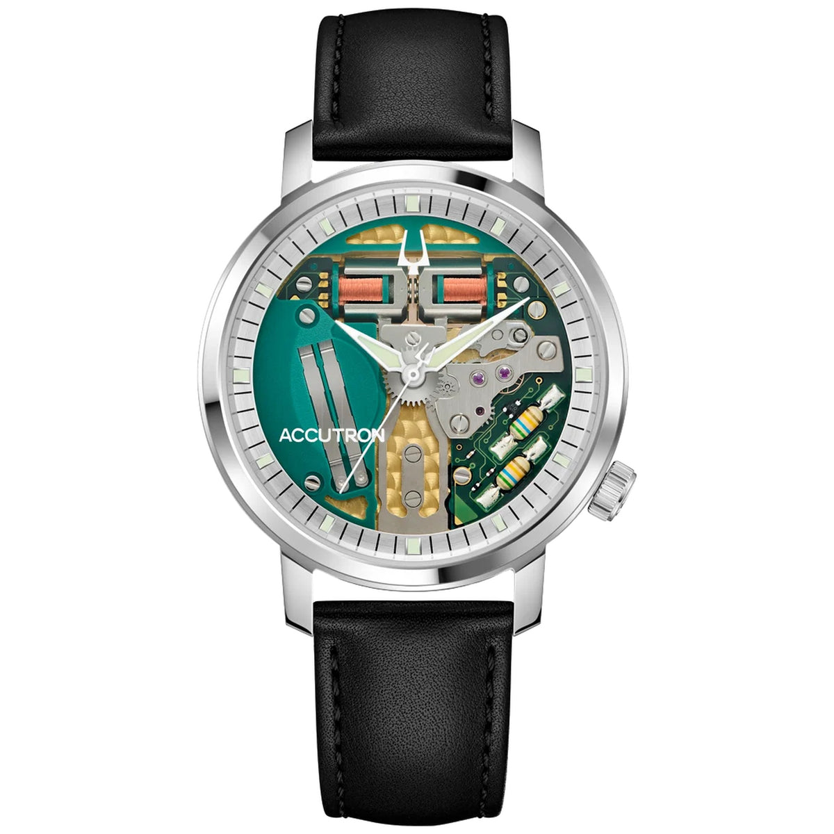 Montre Bulova 26A211 Diapason 39mm Cuir Homme