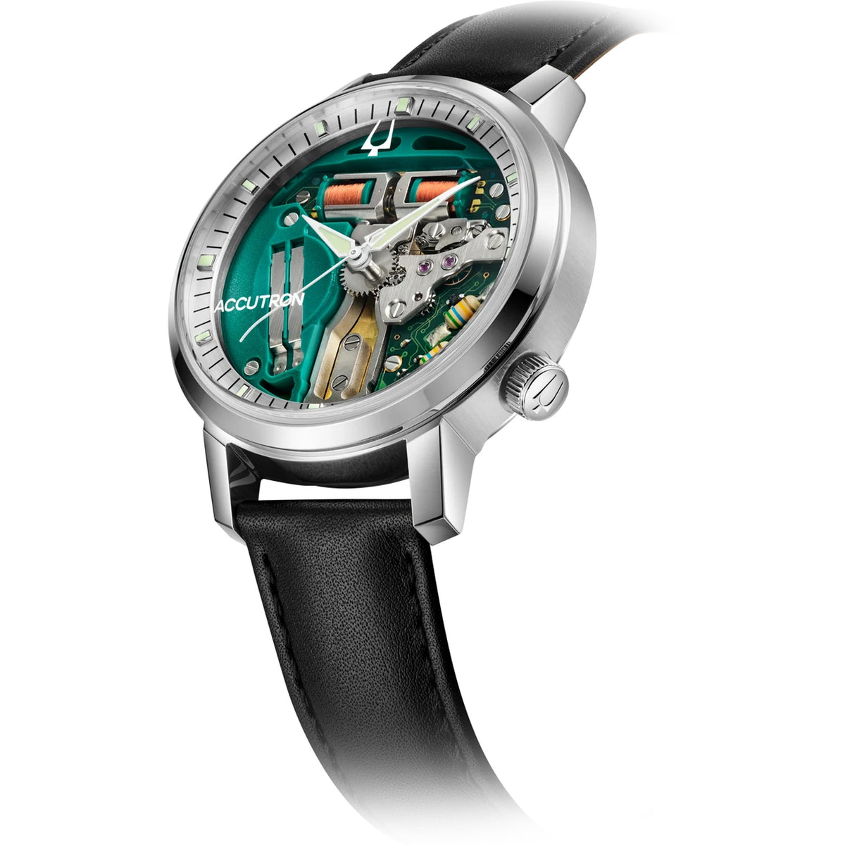 Montre Bulova 26A211 Diapason 39mm Cuir Homme