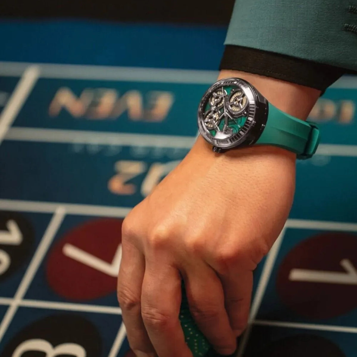 Orologio Bulova 28A207 Accutron Edizione Limitata DNA Casino Verde