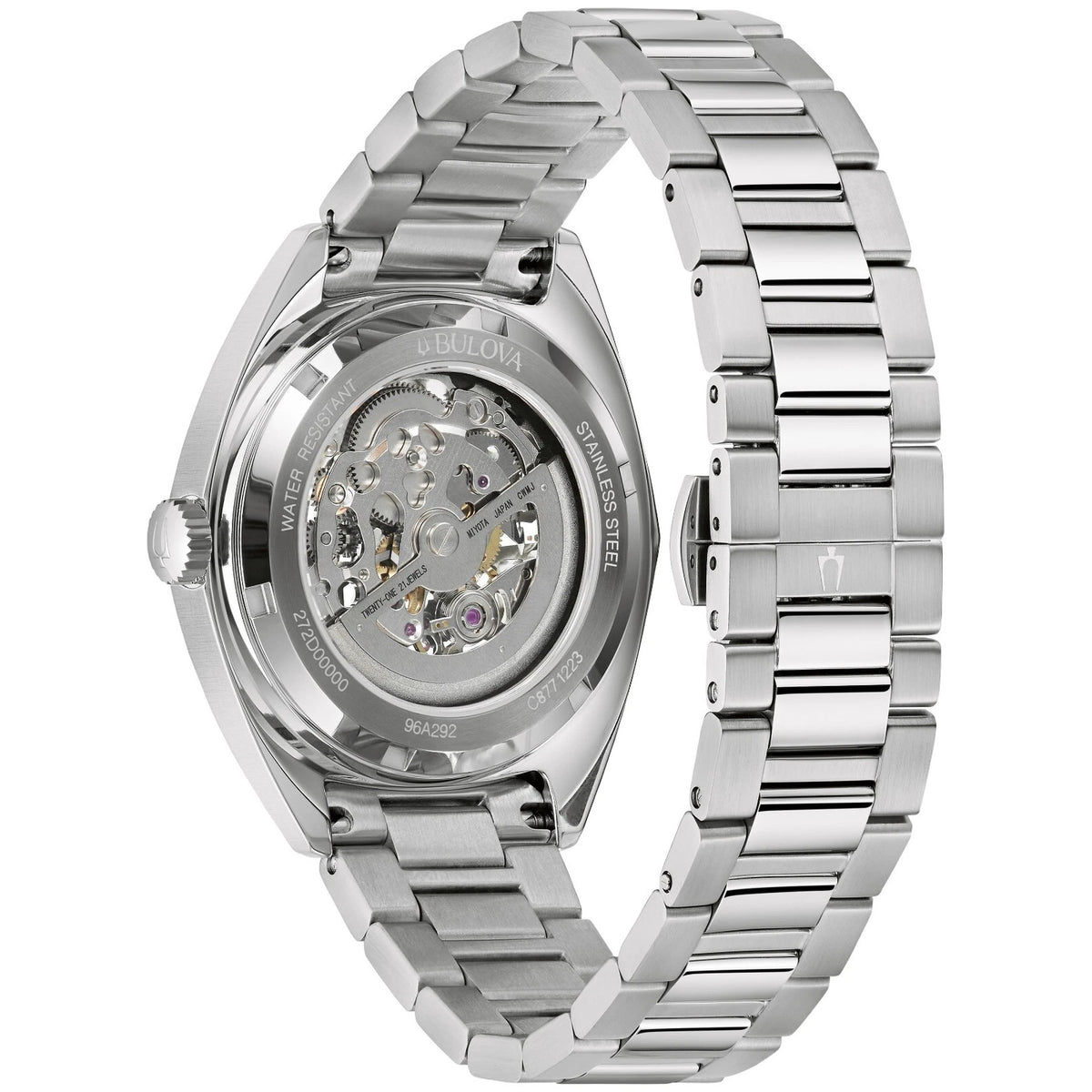 Montre Bulova 96A292 old classic Automatique 41mm Bleu Homme