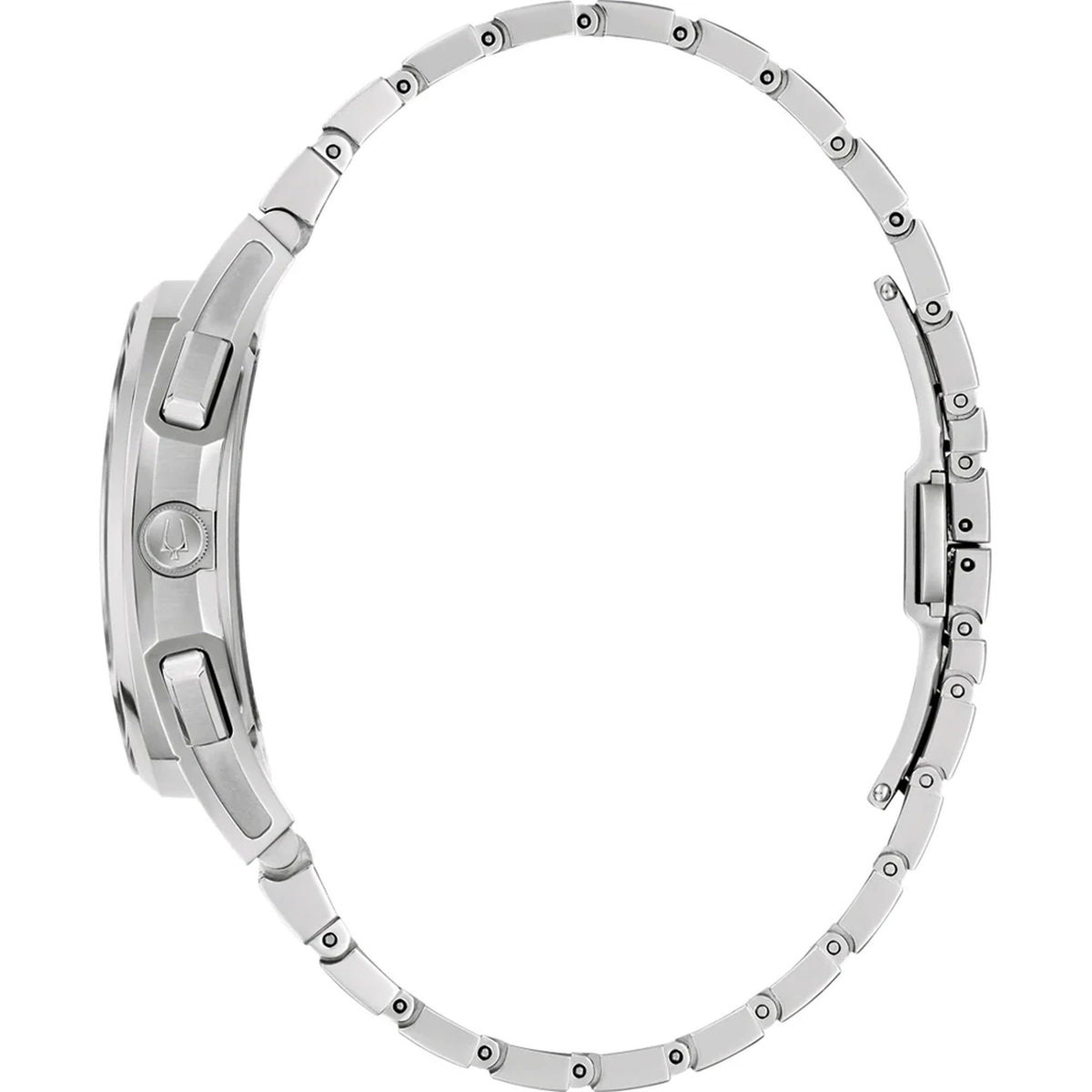 Bulova 96A338 Curv Chronograph 41mm Herrenuhr Grün
