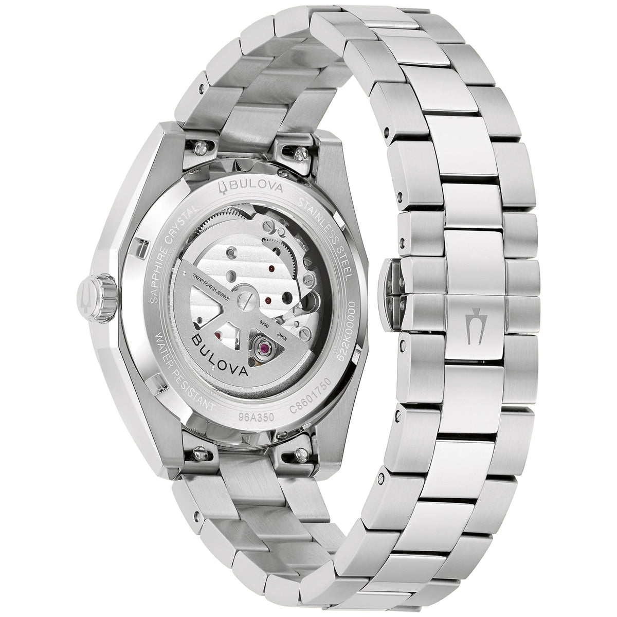 Montre Bulova 96A350 Surveyor Automatique 39mm Bleu Homme