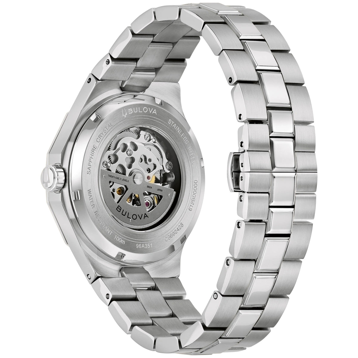 Montre Bulova 96A351 Prestige Automatique 42mm Homme