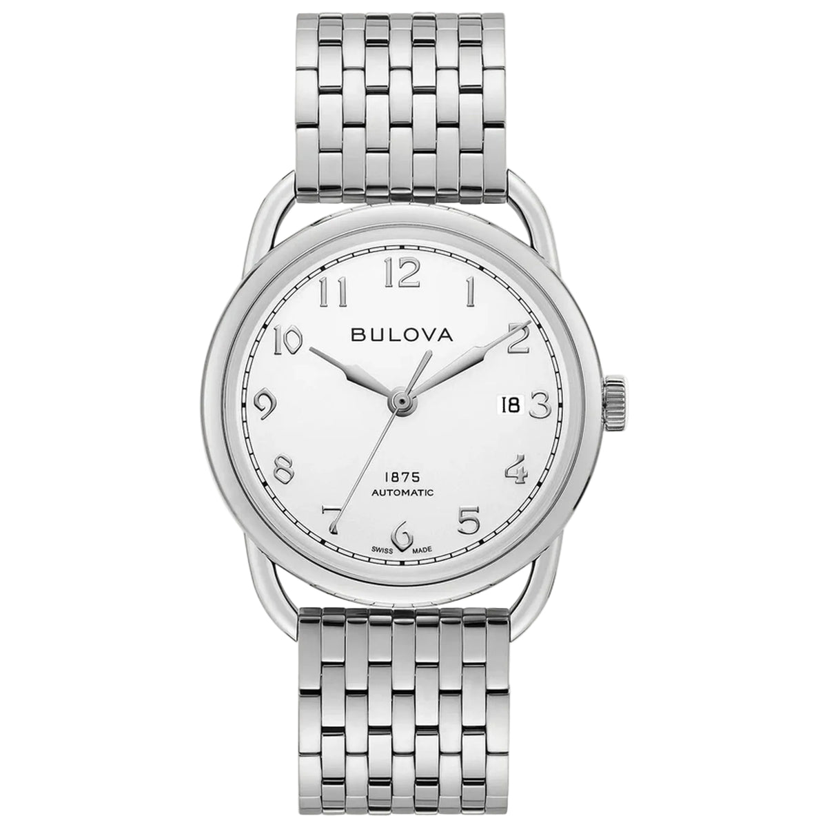 Bulova 96B326 Joseph Limited Edition 350 Stück Automatikuhr 38mm Silber Herren