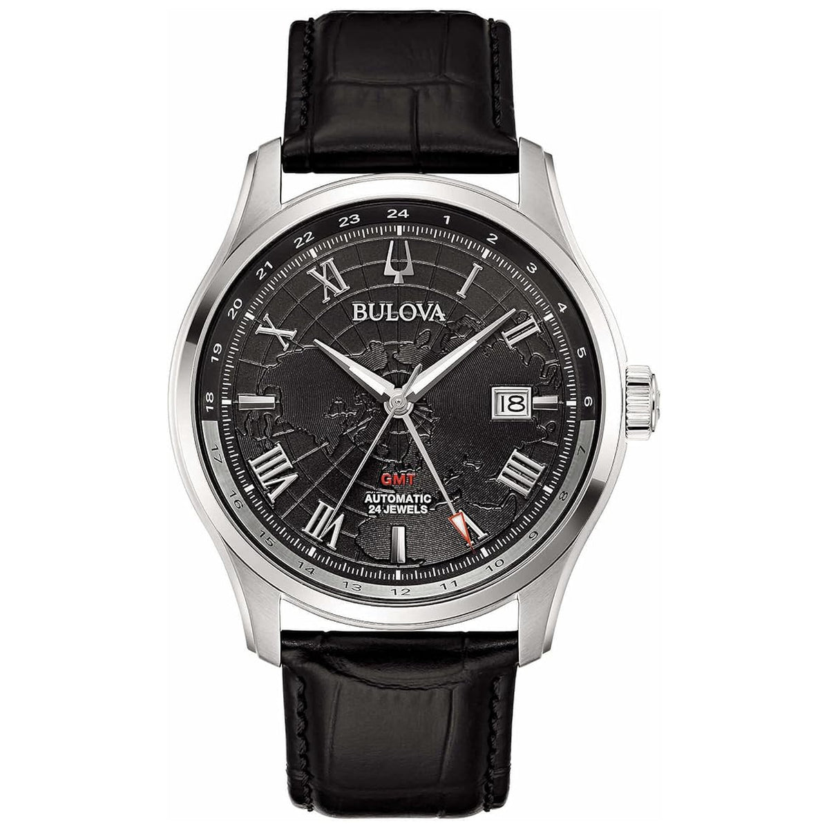 Montre Bulova 96B387 Wilton GMT Automatique Homme