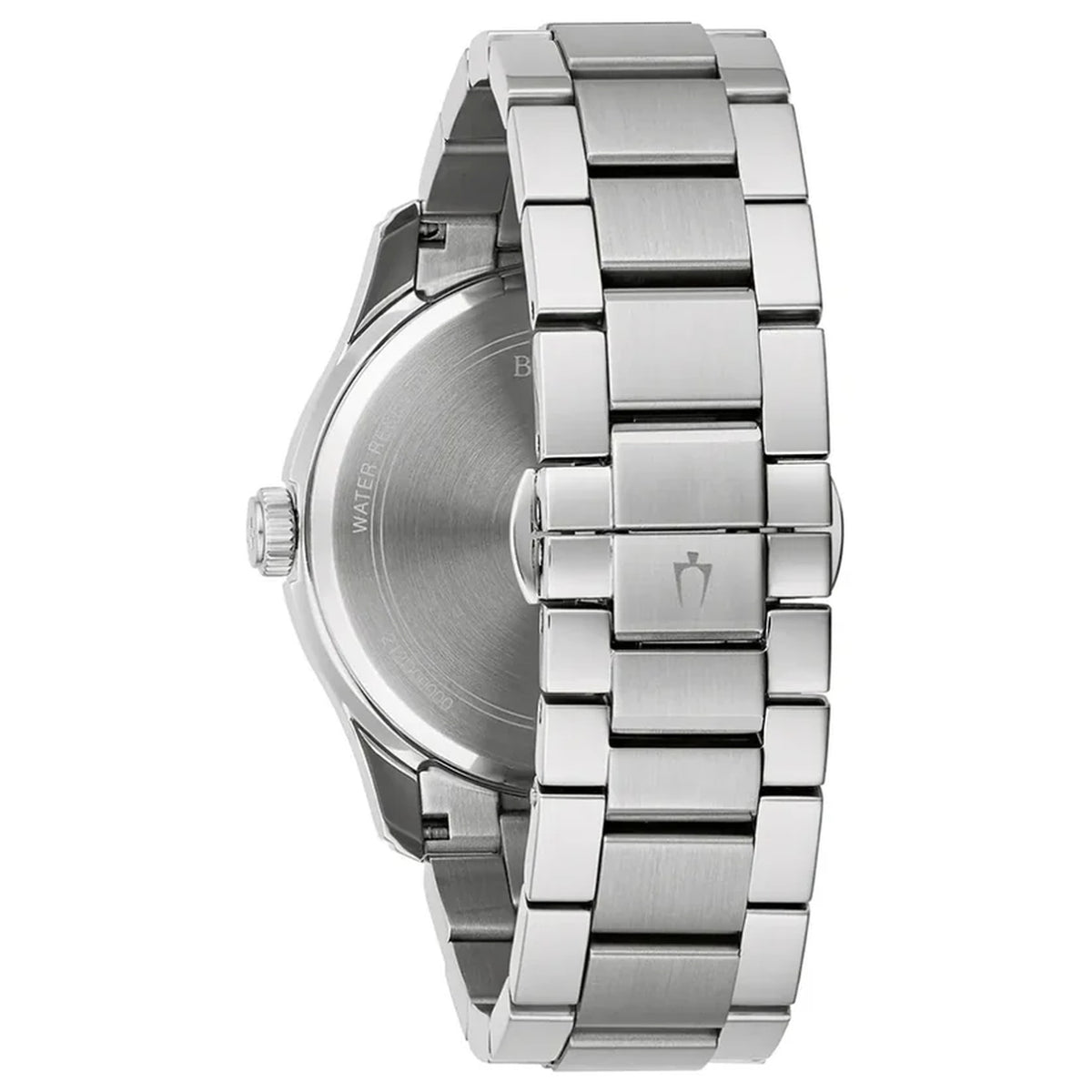 Bulova 96B391 Wilton 41mm Herrenuhr Silberfarben