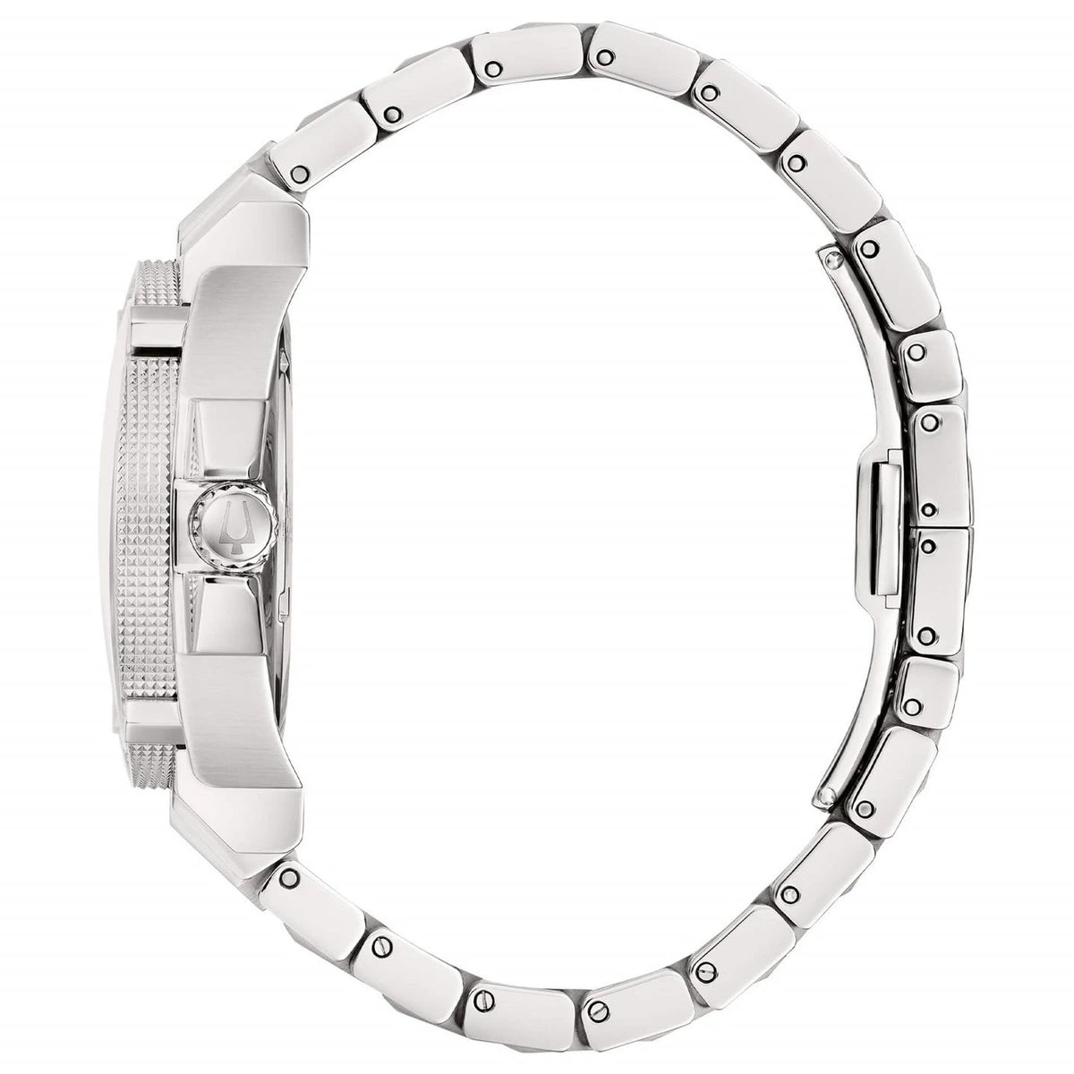 Montre Bulova 96B417 Precisionist Quartz Homme Acier Argenté