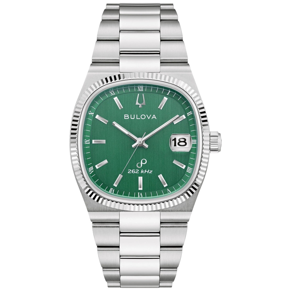 Montre Bulova 96B439 Super Seville 38mm Vert Homme