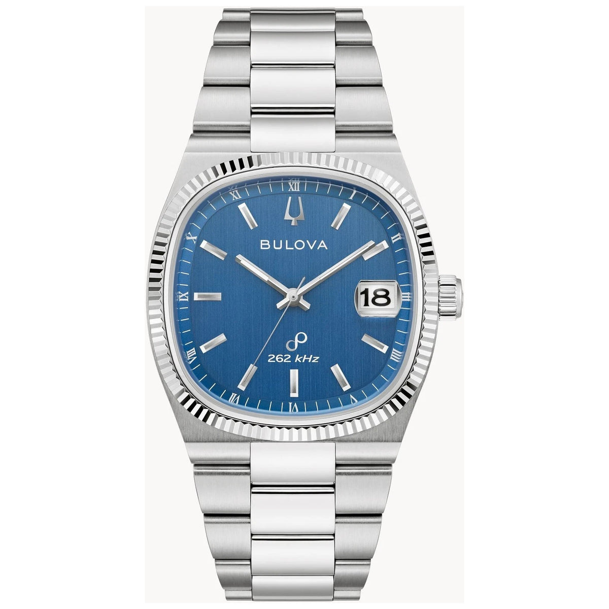 Montre Bulova 96B440 Classic 37.5mm Bleu Homme