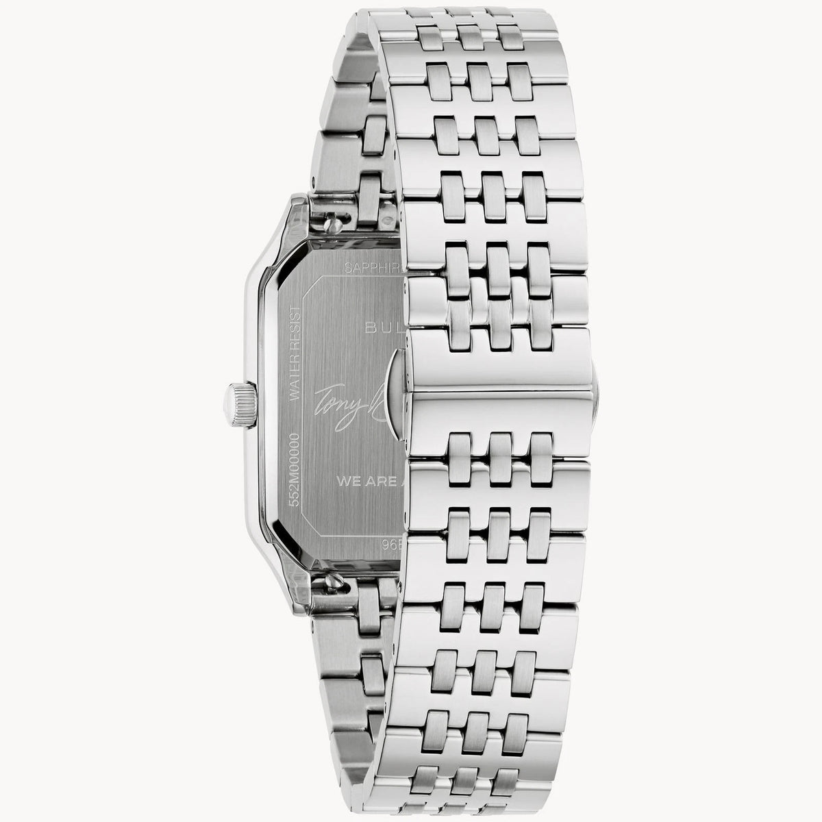 Bulova 96B471 We Are All Here 32mm Champagner Herrenuhr