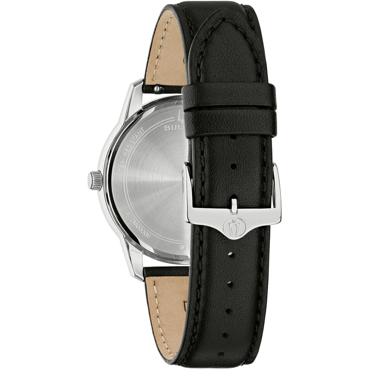 Bulova 96B473 Sutton 40mm Black Leather Men's Watch