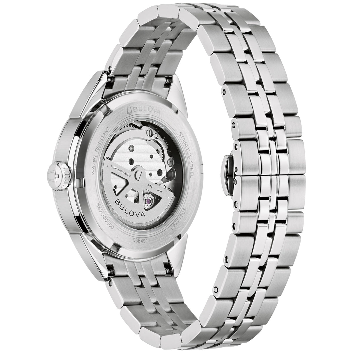 Montre Bulova 96B491 Sutton Homme Argenté