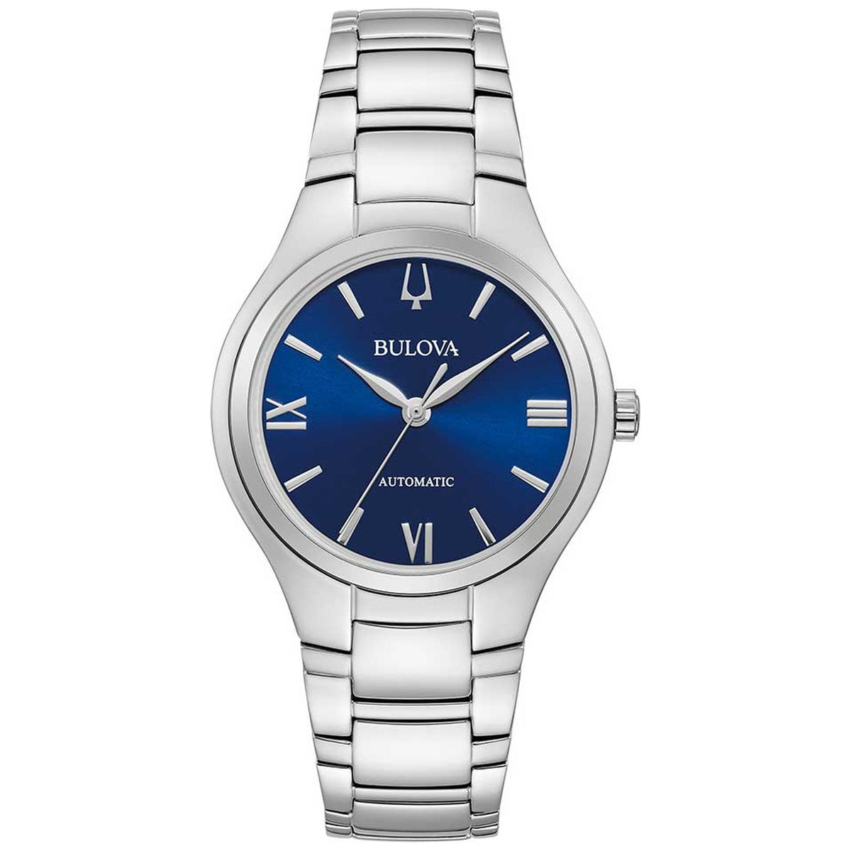 Reloj Bulova 96L319 Classic Automático 34mm Azul Mujer