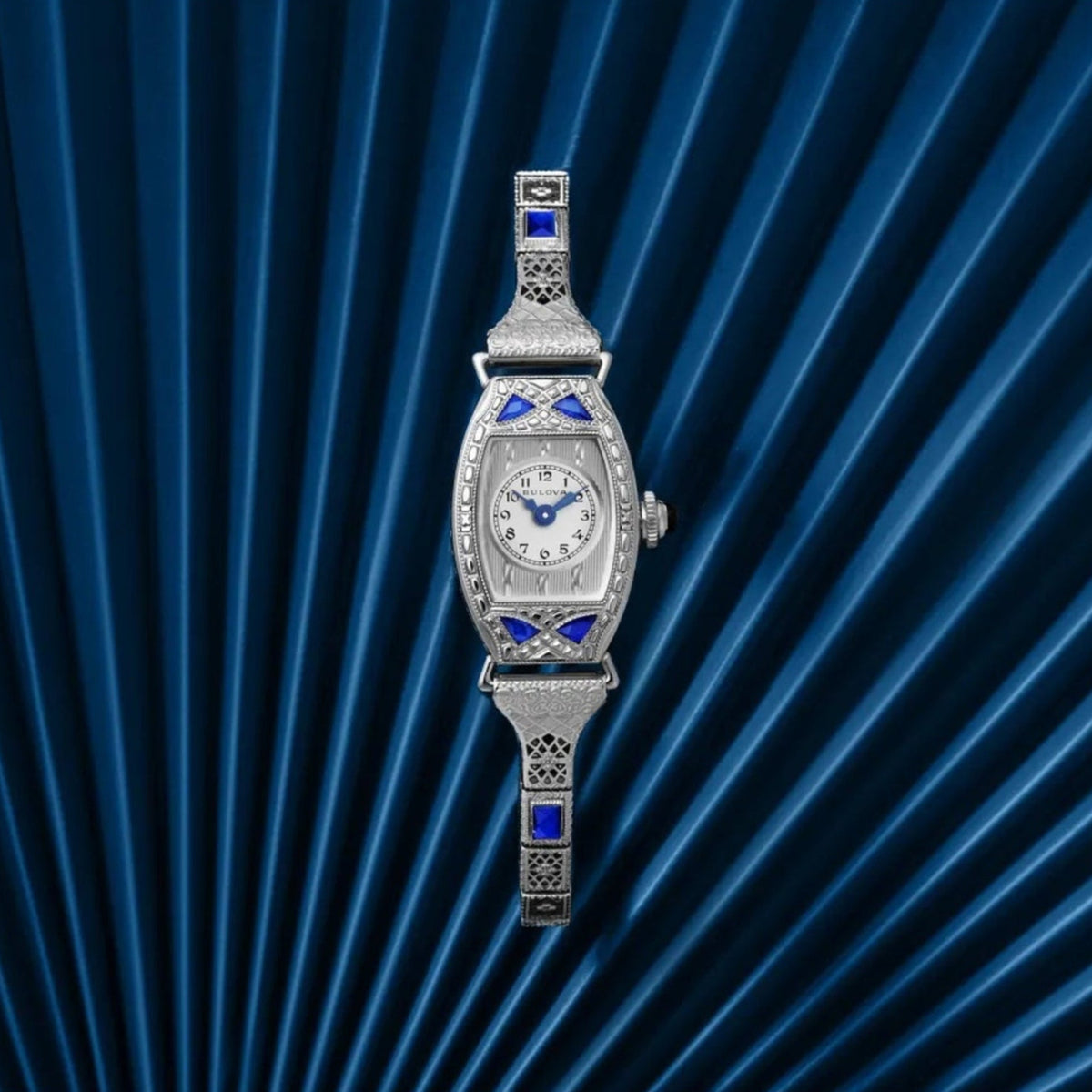 Montre Bulova 96L340 Diamants 18.3mm Argenté Femme
