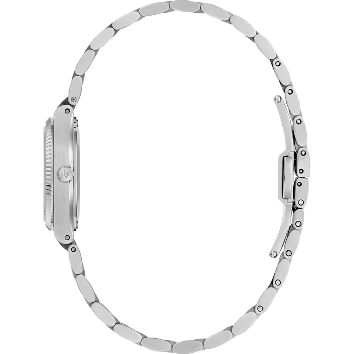 Bulova 96L354 Super Seville 25mm Damen-Armbanduhr Rot