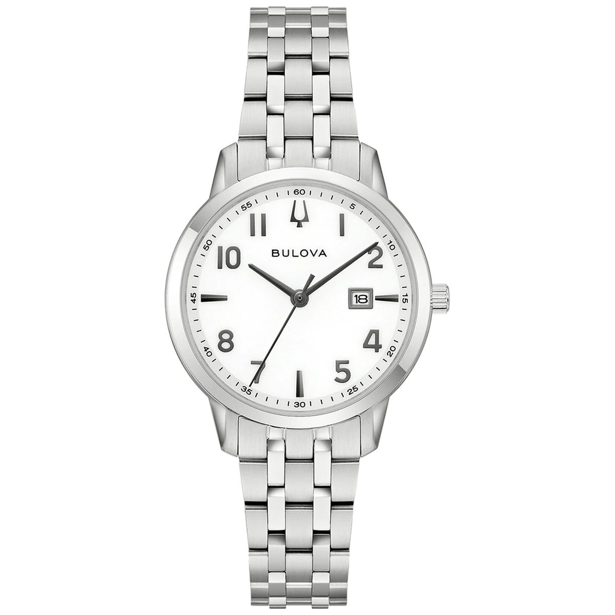 Montre Bulova 96M174 Sutton 31mm Blanc Femme