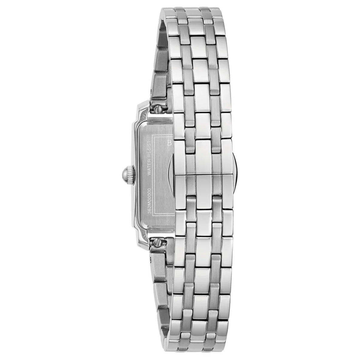 Bulova 96P244 Sutton Diamanten Uhr 21x32,5mm Perlmutt Damen