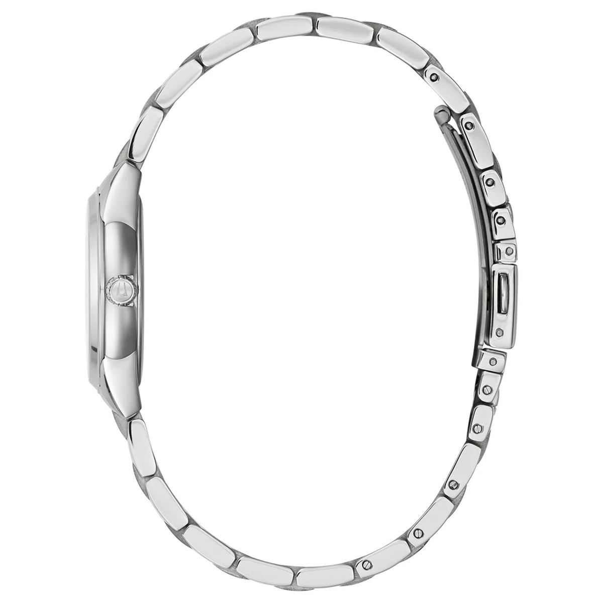 Relógio Bulova 96P250 Sutton Diamantes 28mm Azul Mulher
