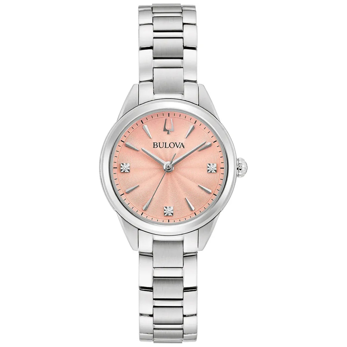 Bulova 96P254 Sutton Diamonds 28mm Rose Women's Watch