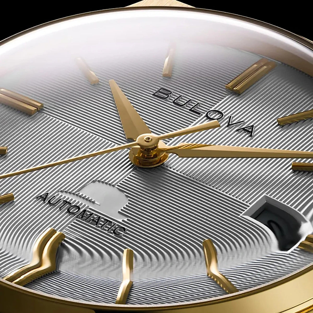 Montre Bulova 97B243 Frank Sinatra Automatique 37mm Cuir Blanc Homme