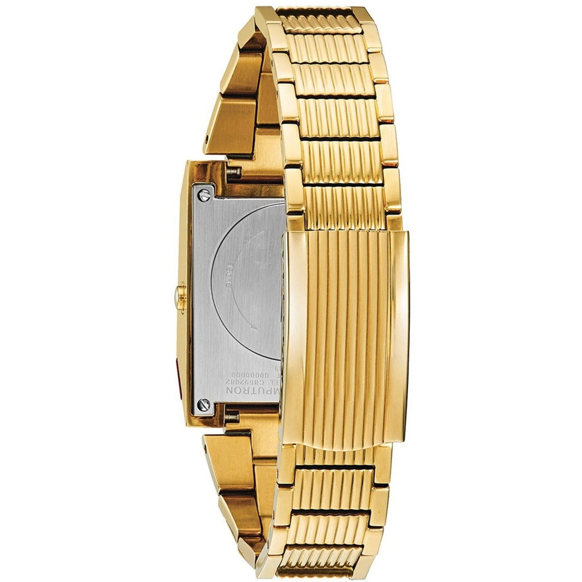Montre Bulova 97C110 Computron GMT 31.1x40.3mm Rouge Homme