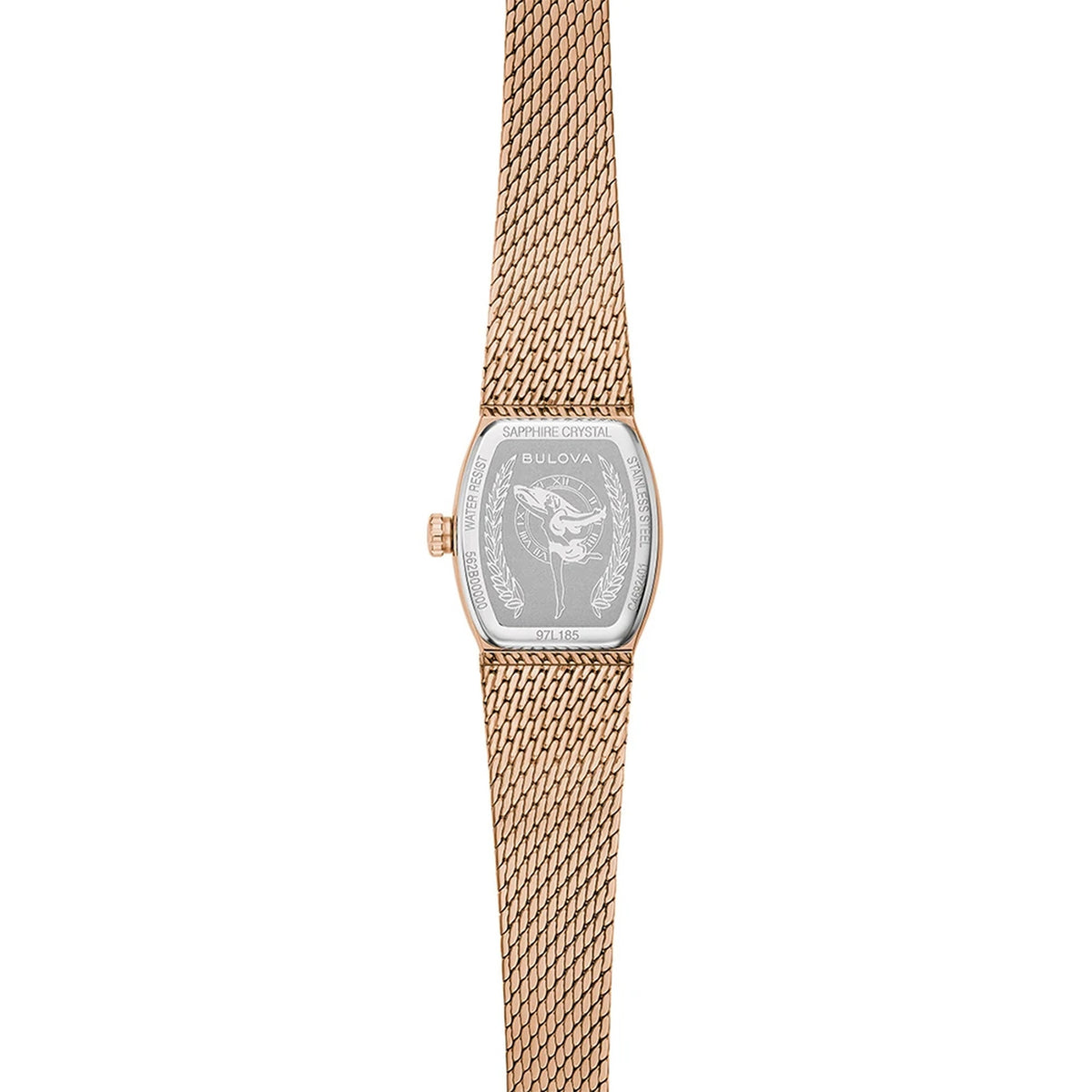Montre Bulova 97L185 Goddess of Time 25mm Marron Femme