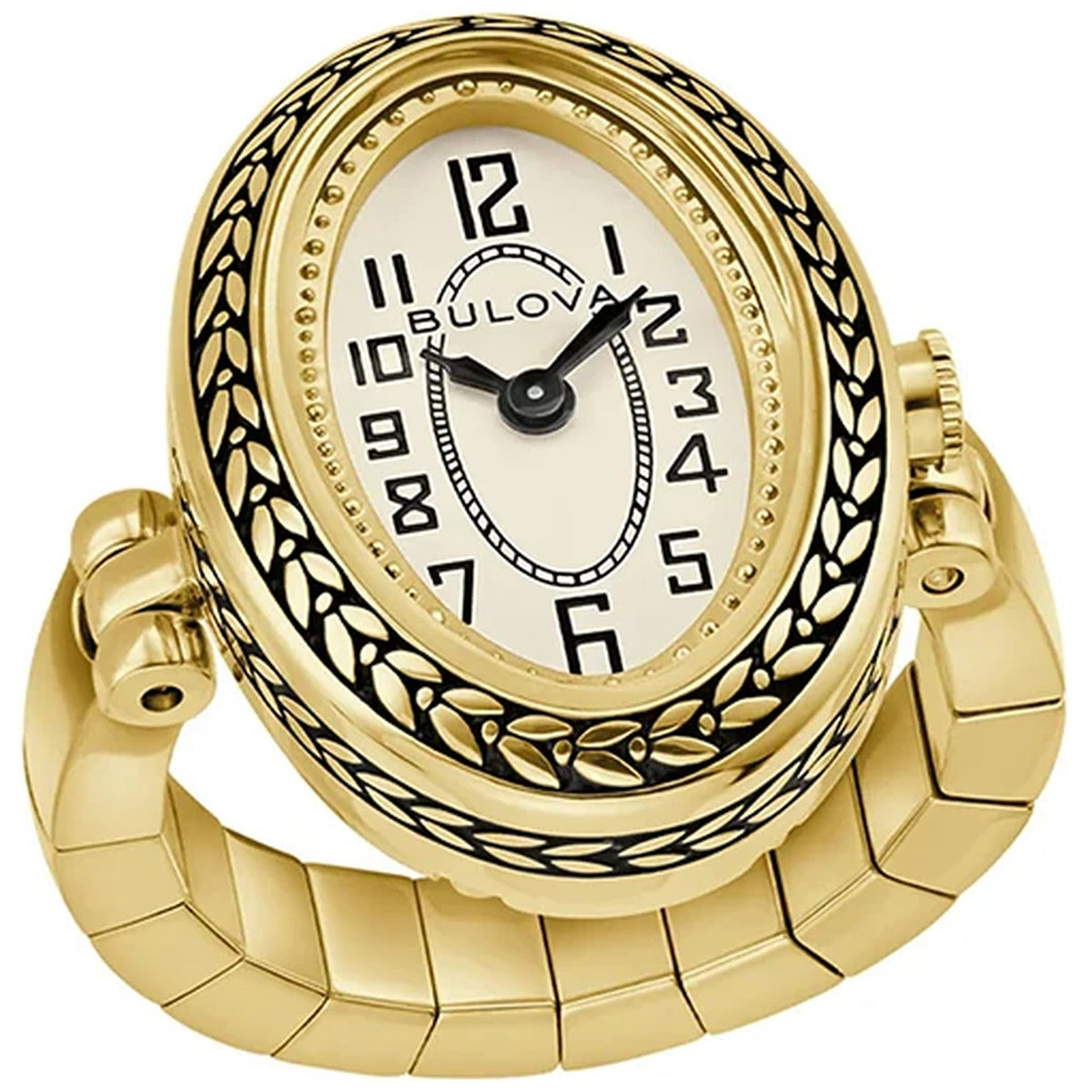 Bulova 97L188 17mm Ivory Women's Watch